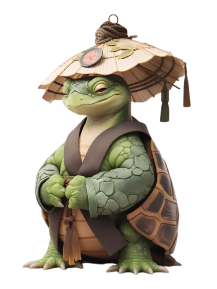Zen master turtle